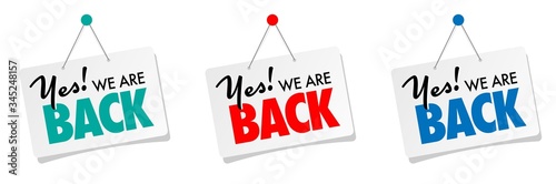 Yes! we are back