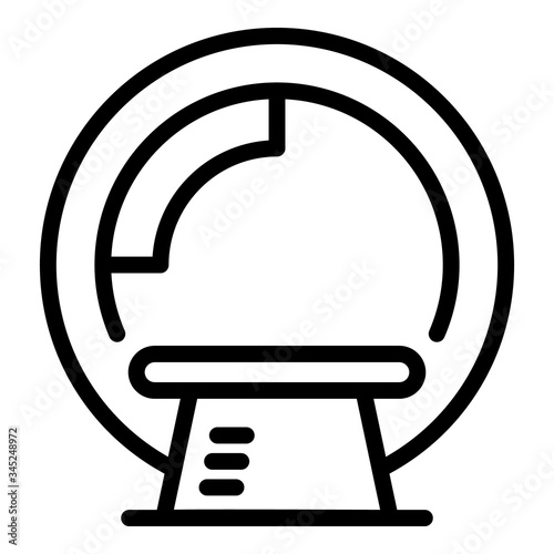 Modern medical equipment icon. Outline modern medical equipment vector icon for web design isolated on white background