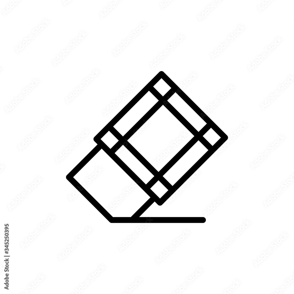 Eraser Icon Design Vector Template Eraser Icon Design Vector Template