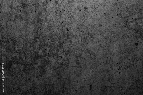 Texture of old gray concrete wall for background, use as background or wallpaper.