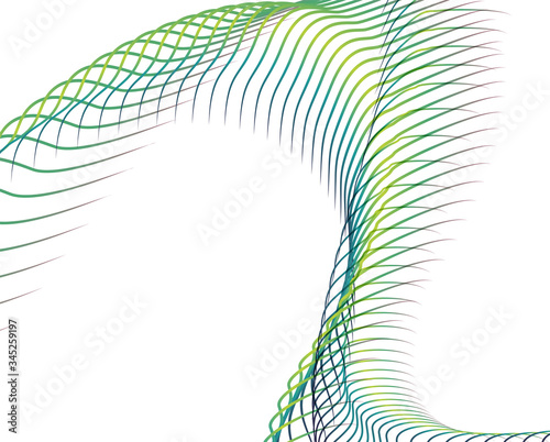 Abstract background blend wave line design for Wallpaper, Banner, Background, Card, Book Illustration, landing page