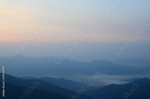 fog over the mountains © lex_geodez