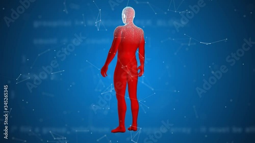 3D body scan, medical x-ray