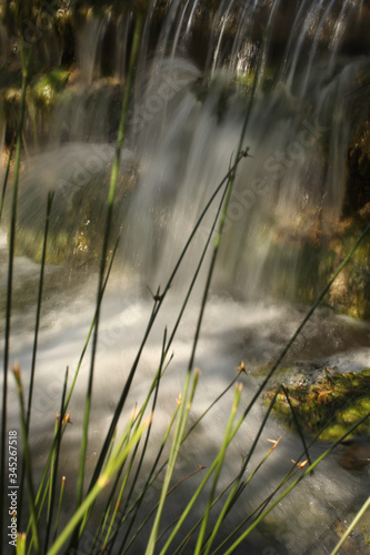 Thornden Park Waterfall and Behind the Falls - The Environment photo