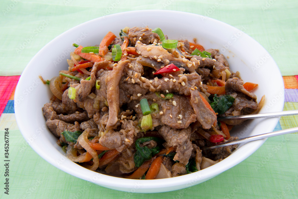 Soy Marinated Beef is called Bulgogi in Korea Soy Marinated Beef is called Bulgogi in Korea