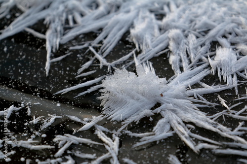 Szron na lodzie © Dariusz