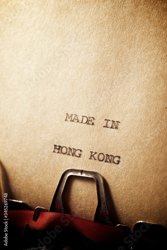 Made in Hong Kong