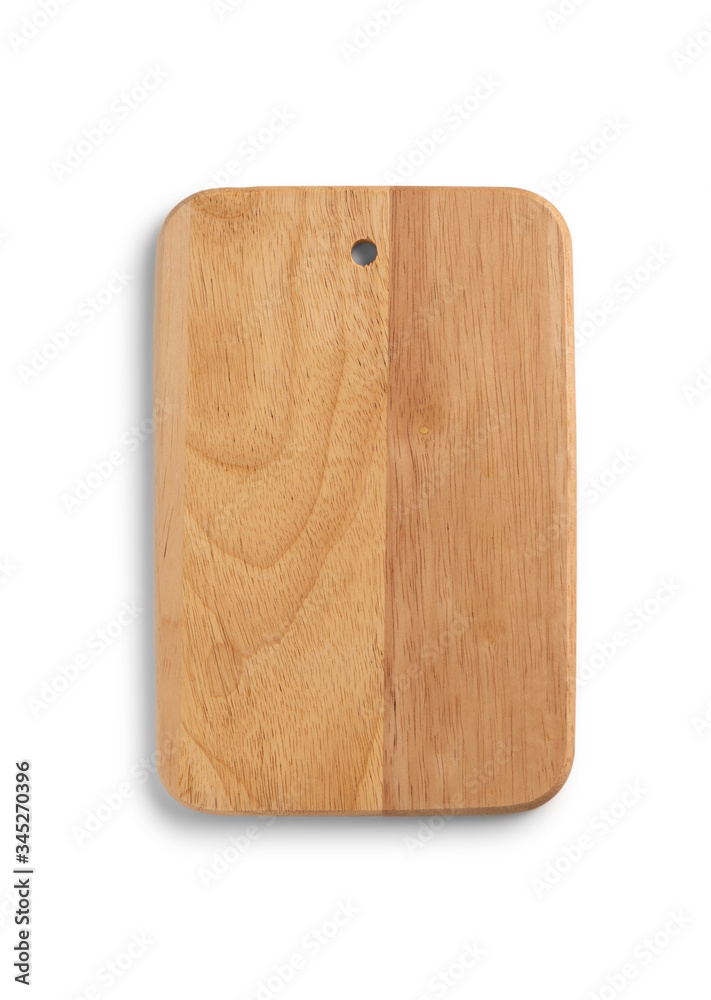 Fototapeta premium wood board on white background