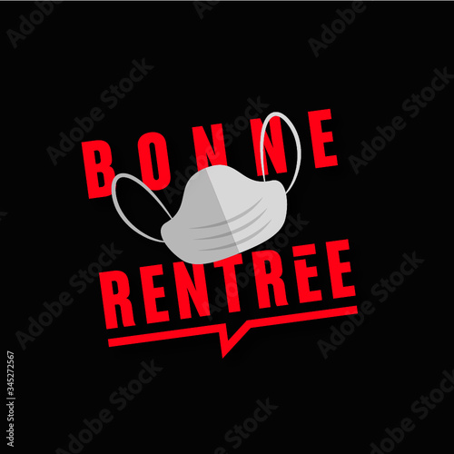 bonne rentrée- 11 mai vecteur concept illustration