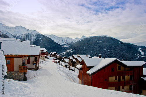 Peisey-Vallandry, Les Arcs, Savoie, French Alps, France