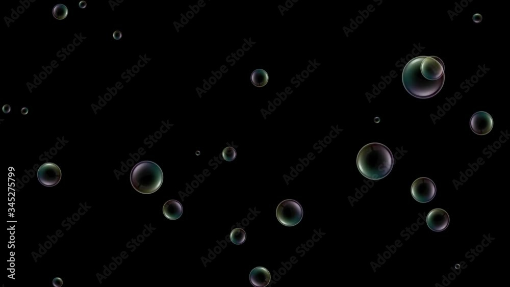 Soap Bubble Loop Animation Particles with QuickTime Alpha Channel / Prores 4444.
High Quality Realistic Animation.
Can be used with any kind of celebration events.
