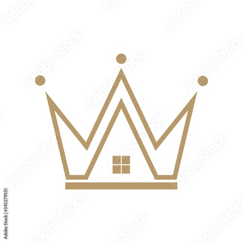 w logo and crown, for real estate companies