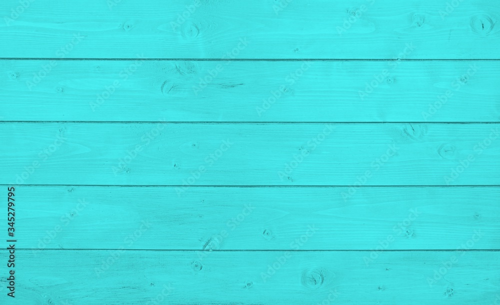 Holztextur mit hellblauen Holzbrettern als Hintergrund