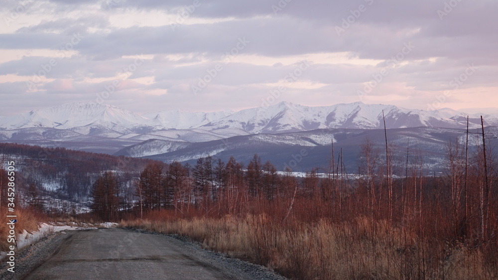 mountain in amur region mountain in amur region