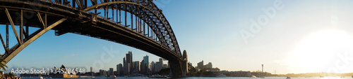 Panoramic view of Sidney Harbour Bridge © Matteo Ciani