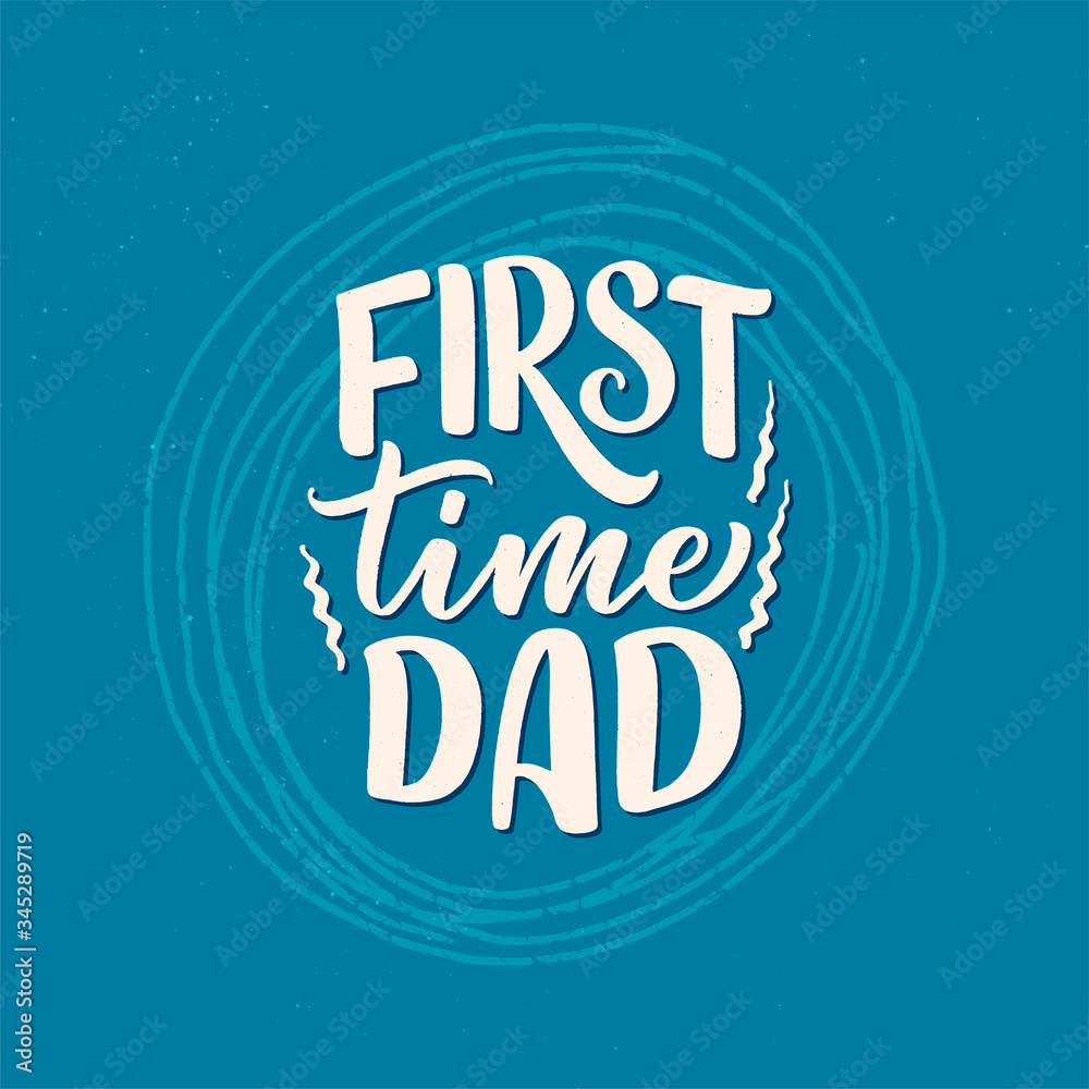 Fototapeta premium Funny hand drawn lettering quote for Family Look design. Cool phrase for t shirt print. Inspirational feminism slogan. Funny typography for kids fashion template. Vector