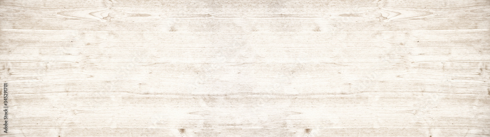 old white painted exfoliate rustic bright light shabby vintage wooden texture - wood background banner panorama
 - obrazy, fototapety, plakaty 