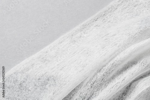 White non woven fabrick, textured background