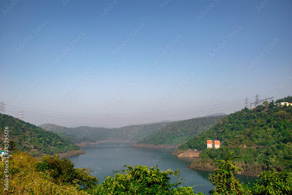 View from Lower Dam of Ajodhya Hills
