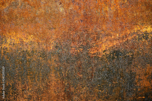 Rusty metal texture background. Grunge rusted metal texture. industrial construction concept design. Oxidized background.