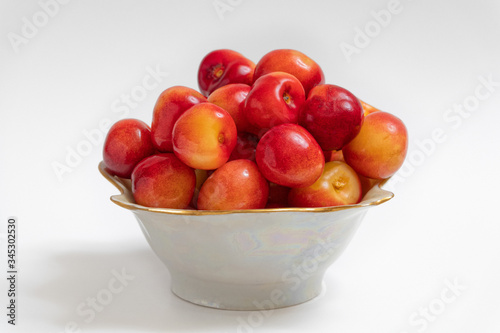 Sweet Cherries in Bowl