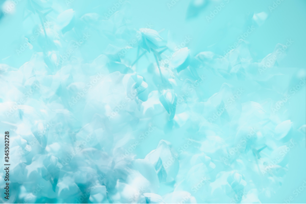 abstract aqua blue floral background abstract aqua blue floral background