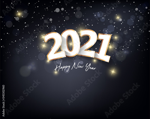 Happy new year 2021. Chinese new year, year of the ox (Chinese translation : Happy chinese new year)
