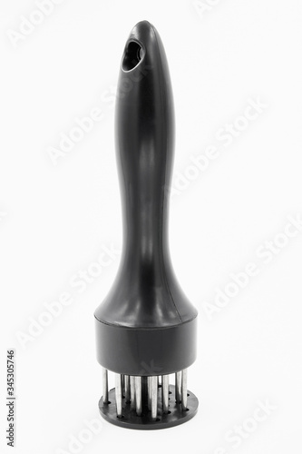 Slika na platnu A hand-powered meat tenderizer for puncture the meat and cut into the fibers of