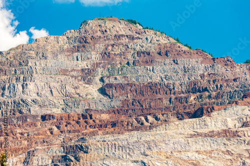 Erzberg iron mine in Styria in Austria photo