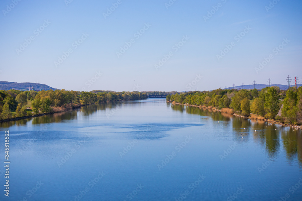 lake in spring