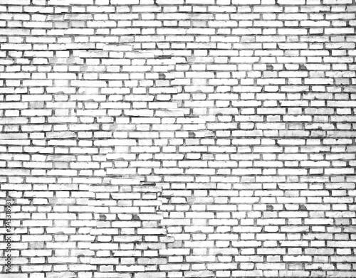 white light brick wall background texture horizontal sameless pattern