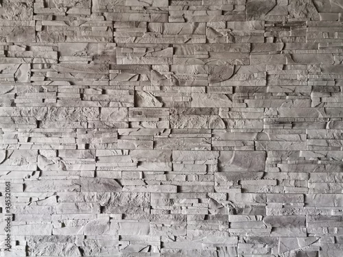 Obraz Szara ściana z kamienia