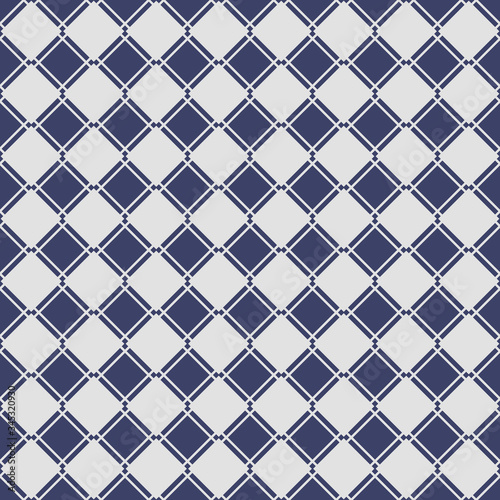 Abstract vintage geometric seamless pattern. Oramental openwork background.
