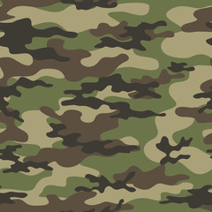 Fototapete Tarnmuster Armee Camouflage Textur Tarnmuster  © Sanvel