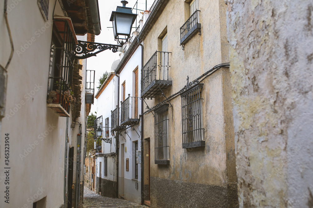 Granada city beautiful buildings spain