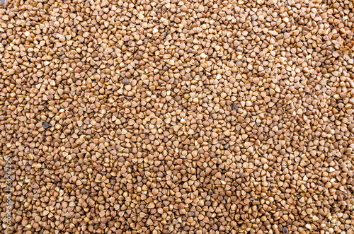 buckwheat for the background. Buckwheat texture.