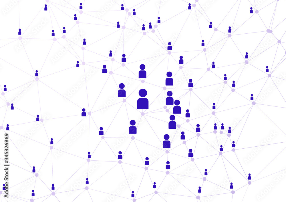 the social network in human's life the social network in human's life