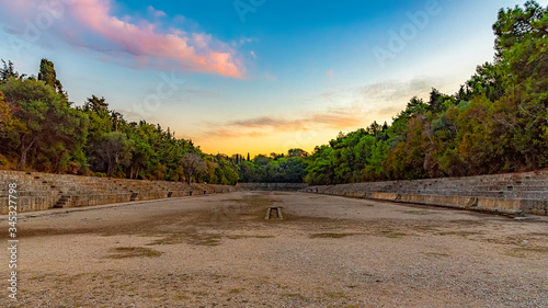 Rhodes Town Ancient Stadium for Chariot Racing