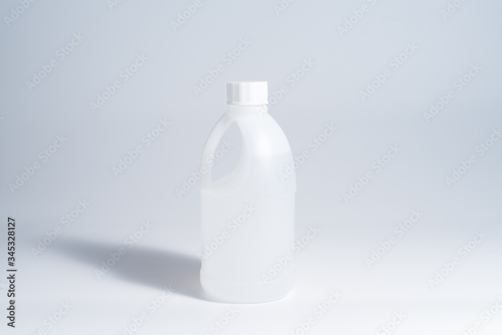 Alcohol gel and liquid set in bottles for hand cleaning Alcohol gel and liquid set in bottles for hand cleaning
