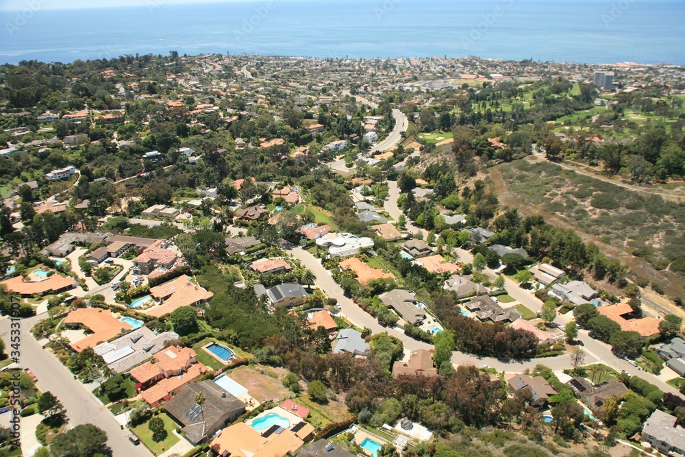 San Diego Real Estate Aerial Shot