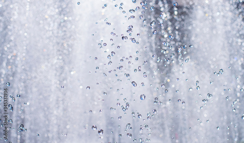 photo of water droplets in the air © Serhii Holdin