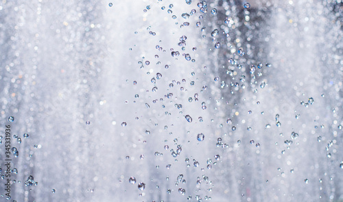 photo of water droplets in the air