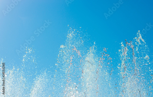 photo of water droplets in the air
