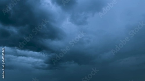 storm clouds timelapse