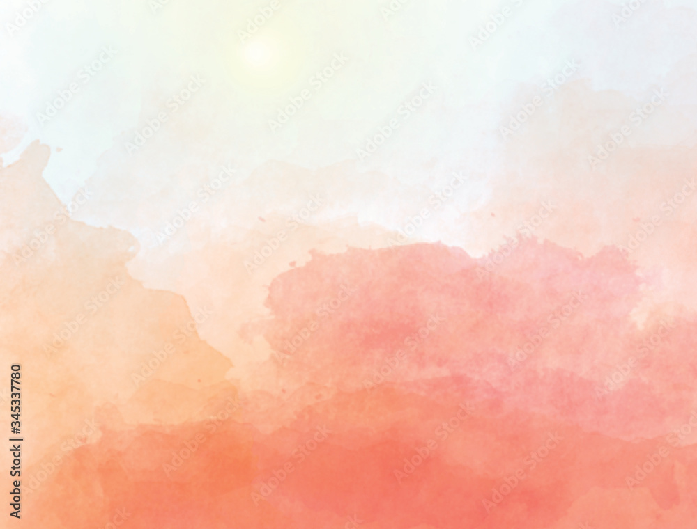 Beautiful Watercolor Texture And Background