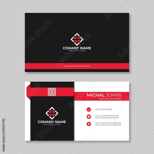 Business card template