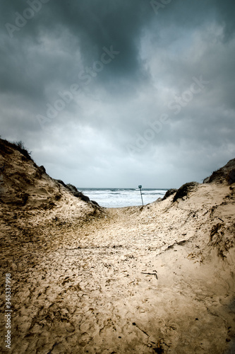 Nordsee Strand Söndervig / Dänemark  photo