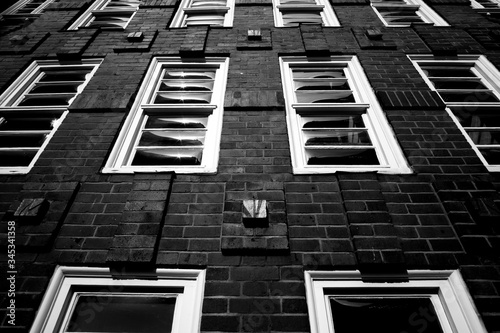 Fototapeta Naklejka Na Ścianę i Meble -  Markante charakteristische Hausfassade