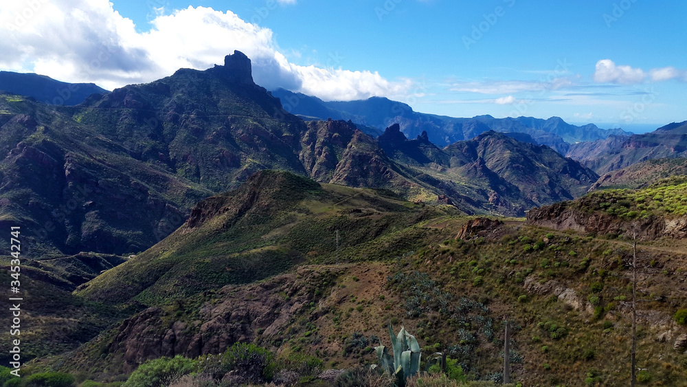 Mountain in Gran Canaria Island