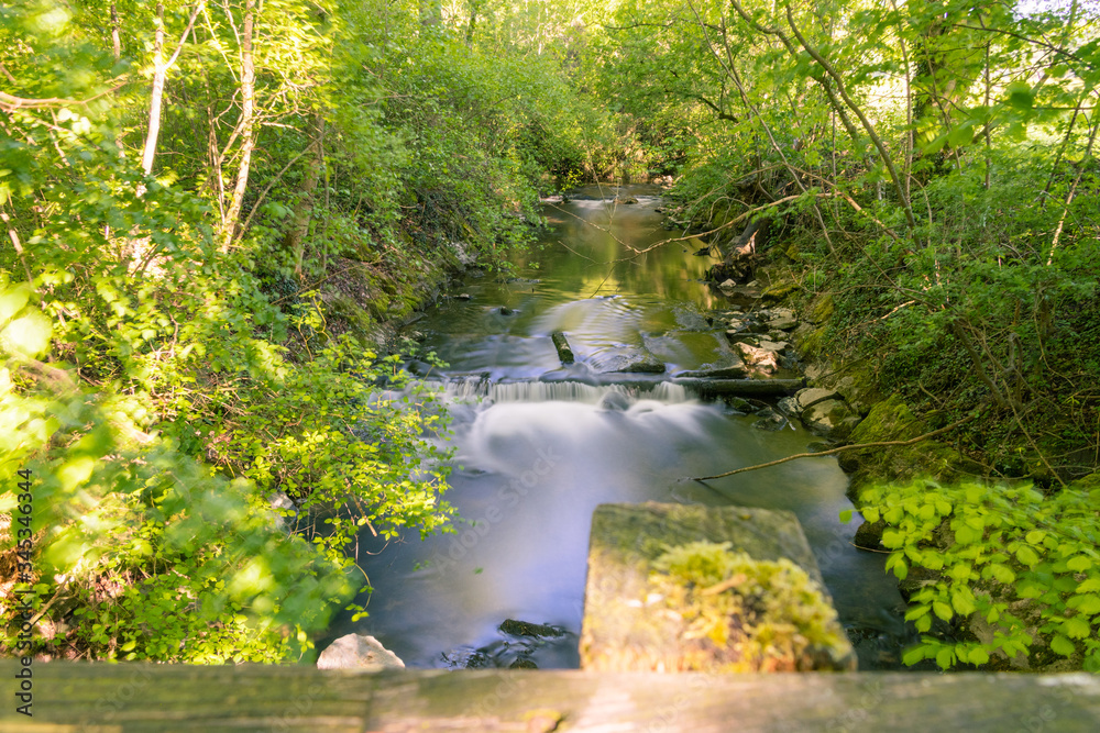 Obraz premium Zufluss zur Thur